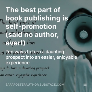 A new Substack post for all the writers out there… hope it’s useful info to help you tackle one of the more daunting parts of publishing!
See bio or my stories for direct link to read.