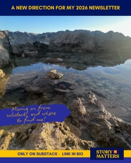 I’m taking my reader newsletter off Substack and back onto a direct newsletter provider service for 2026 - because it doesn’t feel like quite the right place for a reader newsletter any more. There’s a link in my stories and bio if you want to know more about why this is, and watch out for my relaunch of the new-look newsletter dedicated to readers in early 2026! (If you’re a reader who’d love to follow my work you can still join Story Matters now, as my subscriber list will be moving from there at the end of the year). 
The Resilient Author (my newsletter for writers) is staying on substack, as it works really well there.