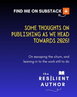 This post was originally an extra for my paid subscribers, but after an email mix-up that ended up sending one of those pesky teaser posts to everyone, I've made it available for all :) If you're a writer at any stage of your career, check out my thoughts on the problems and possibilities around writing novels for a living in 2026, and let me know what you think. Link in the usual place! And if you'd like to join my paid subscriber crew for next year, I have a subscription offer running at the moment giving you 30% off my annual subscription. For $35AUD you'll get
- The Resilient Author ebook on sign-up: a collection of 31 of my substack essays on craft and creativity.
- Deep-dive posts each month on writing and creativity, going behind-the-scenes to examine the nuts and bolts of writing for a living.
- Access to my writing resources.
- Ask Me Anything opportunities.
- Author Notes Extra - rounding up publishing news you might have missed.
- Access to all my archived posts.
Sign up by heading to substack: https://sarafosterauthor.substack.com/