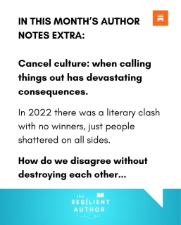 Every month I write extra round-up posts for my paid subscribers on my substack (The Resilient Author) - this one highlighting industry talking points - and next year I’ll be continuing to draw attention to industry news as well as writing more posts on craft and creativity, and going behind the scenes of my writing journey. If you’d like to join me here then swipe through to check out the content and visit my stories for links to the sign-up discount page.