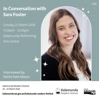 In addition to appearing at the opening night of the Kalamunda Readers Festival, I'll also be in-conversation on Sunday 22 March 2026 (11.30-12.30 pm) with writer and interviewer @nattie.kate.mason.writer at Kalamunda Readers Festival, and we'll be covering as much ground as possible and having a mighty good time chatting about thriller-suspense reading and writing! Tickets available via my website or from the festival website https://www.kalamunda.wa.gov.au/our-city/events-workshops/regular-city-events/kalamunda-readers-festival
After the event, I'll be signing copies of my books at the Dymocks pop-up stall in the Hall of Stars (Agricultural Hall) from 12:30pm - 1:00pm - and be sure to check out the entire festival as there are some fabulous WA authors attending (you can also buy a day pass to head to multiple events).

#kalamundareadersfestival #cityofkalamunda #kalamunda #authorevents #booklovers #perthisok
