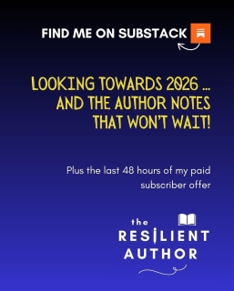 Last post and author notes for the year - and last few days of my paid subscription offer for 2026! Will add links to stories 😄